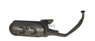 Auspuh za motor 6029-35-00000 Roma S9C